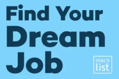 Find Your Dream Job Podcast Logo by Mac's List